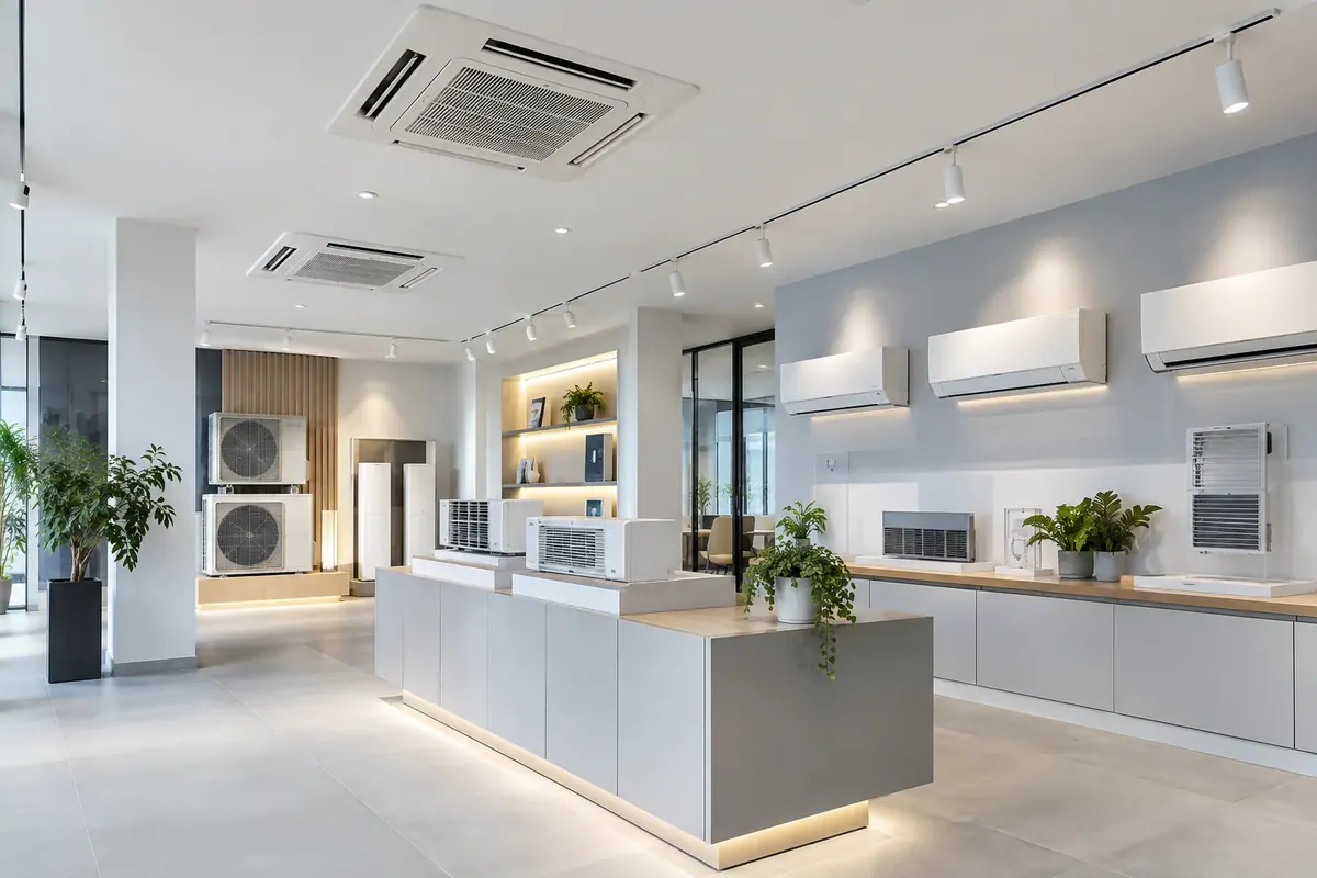 Showroom cu caseta si splituri