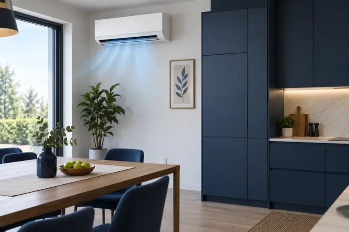 Mobilier fix langa unitatea interioara
