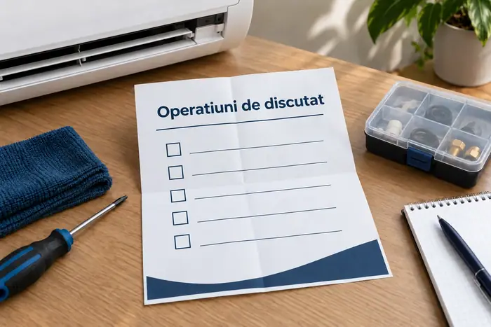 Detalii pentru stabilirea operatiunilor