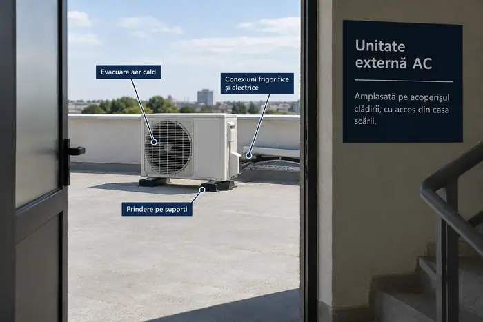 Amplasarea exterioara si conditiile de acces