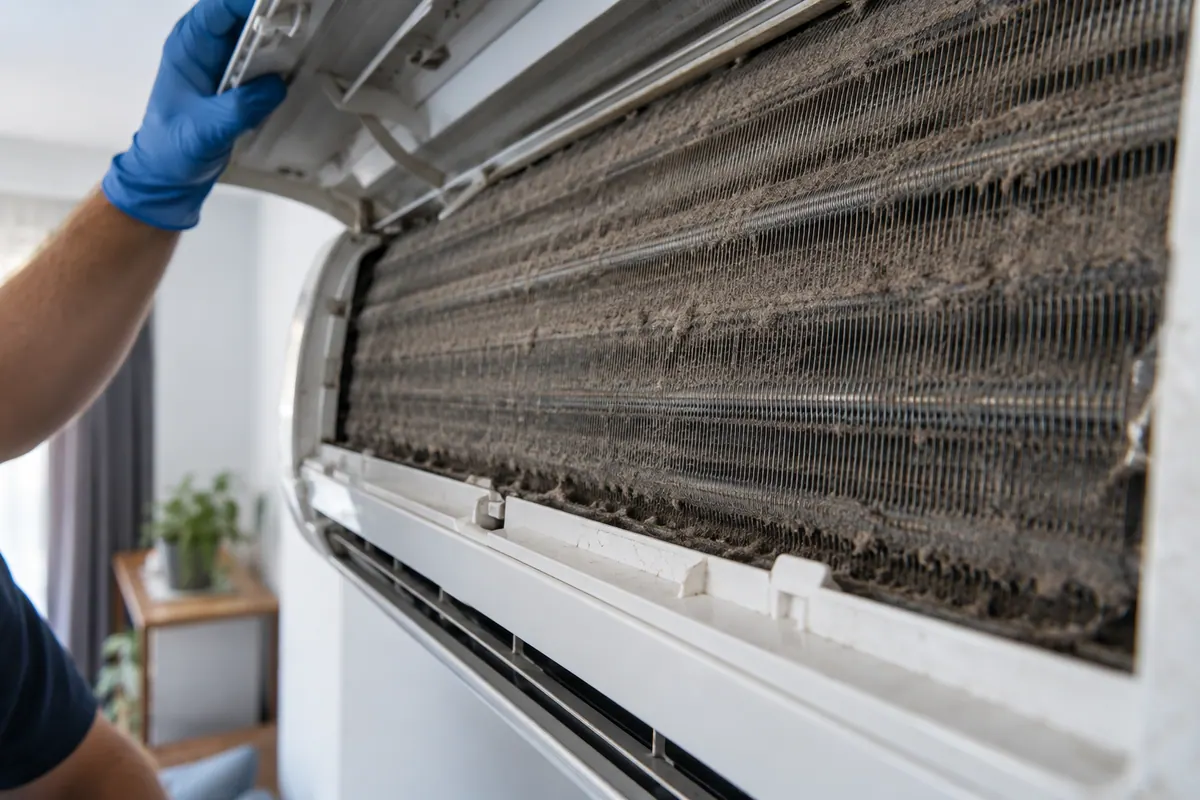 Detaliu evaporator jet murdar turbina