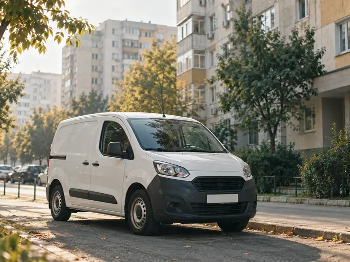 Duba de interventie pe o strada din Bucuresti