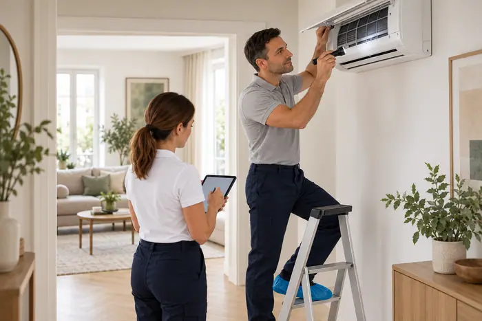 Inspectie profesionala a aerului conditionat