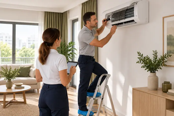 Verificare profesionala a aerului conditionat
