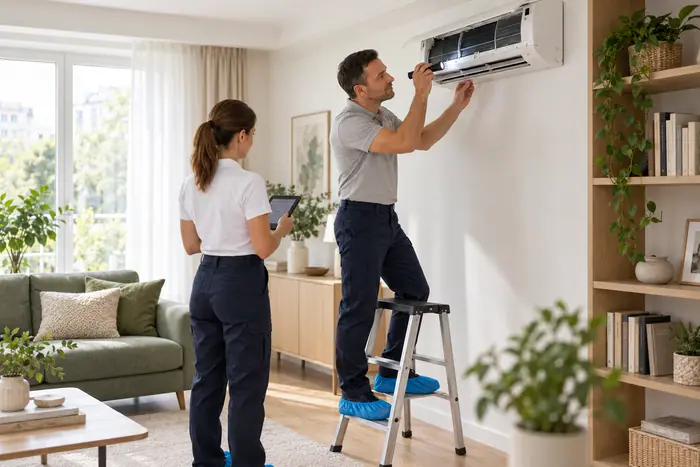 Verificare profesionala a aparatului de aer conditionat