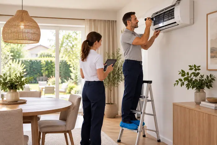 Inspectia aparatului de aer conditionat