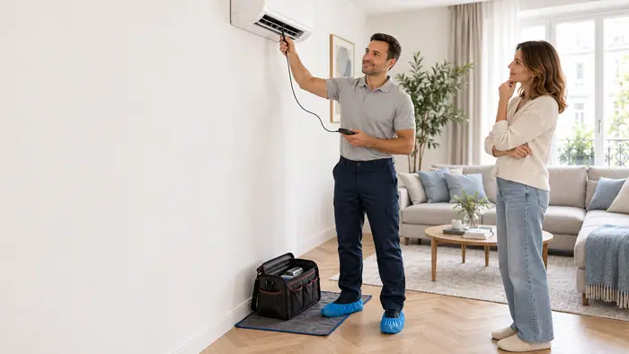 Verificare aer conditionat la domiciliu