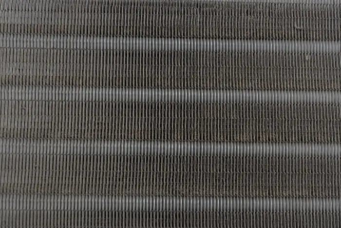 Aripioare de evaporator cu praf fin